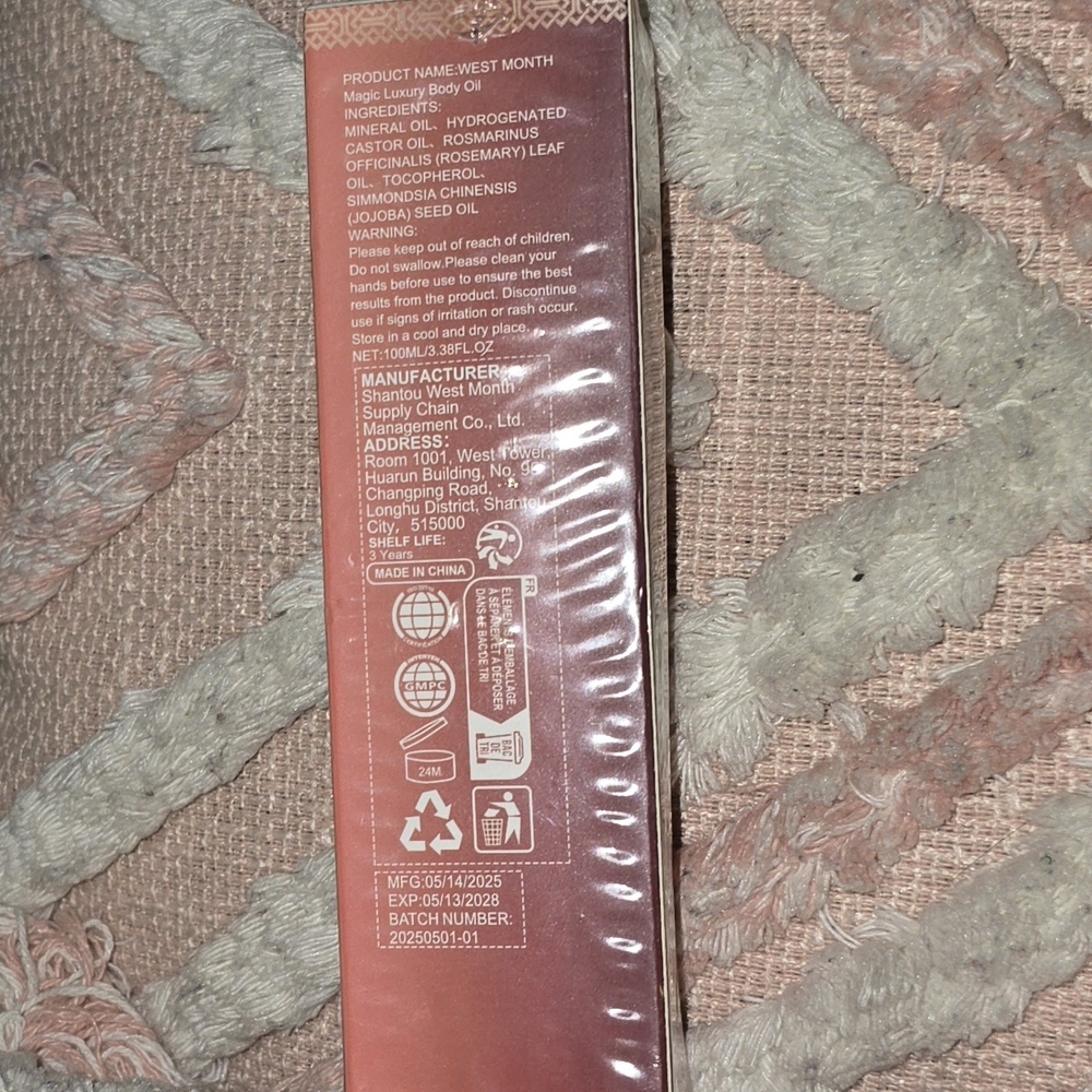 West Month Magic Luxury Body Oil